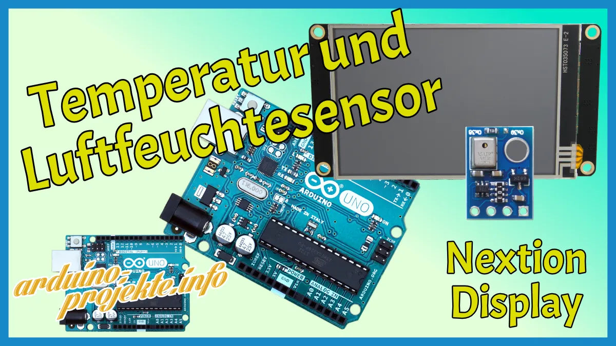 Sc 049 Sensor Arduino Nextion Tutorial #8 – Temperatur und Luftfeuchtesensor – arduino ...