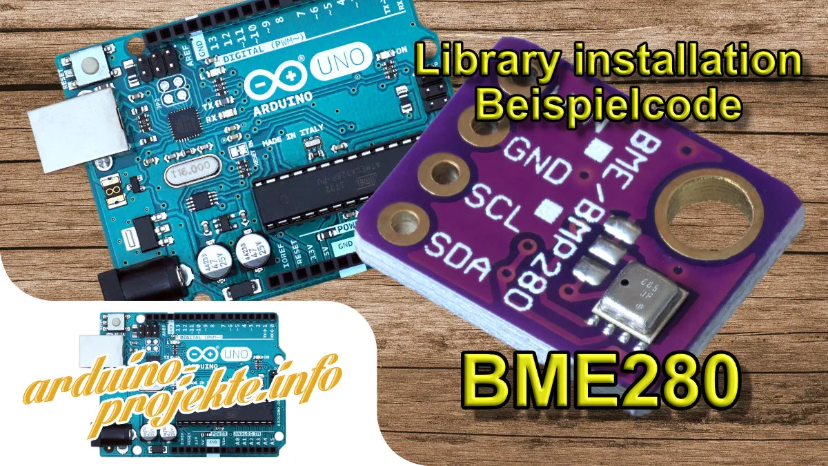 BME280 Library installtion / Beispielsketch