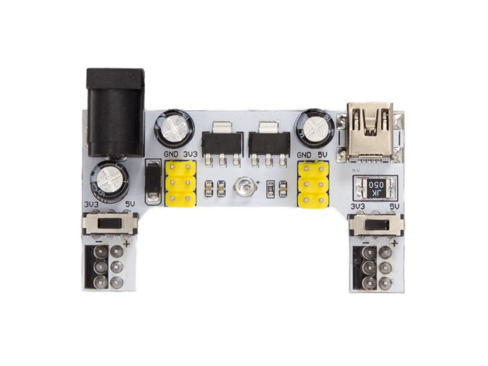 2 Kanal Spannungsversorgung 3.3V 5V MB102 Breadboard Power Supply Module