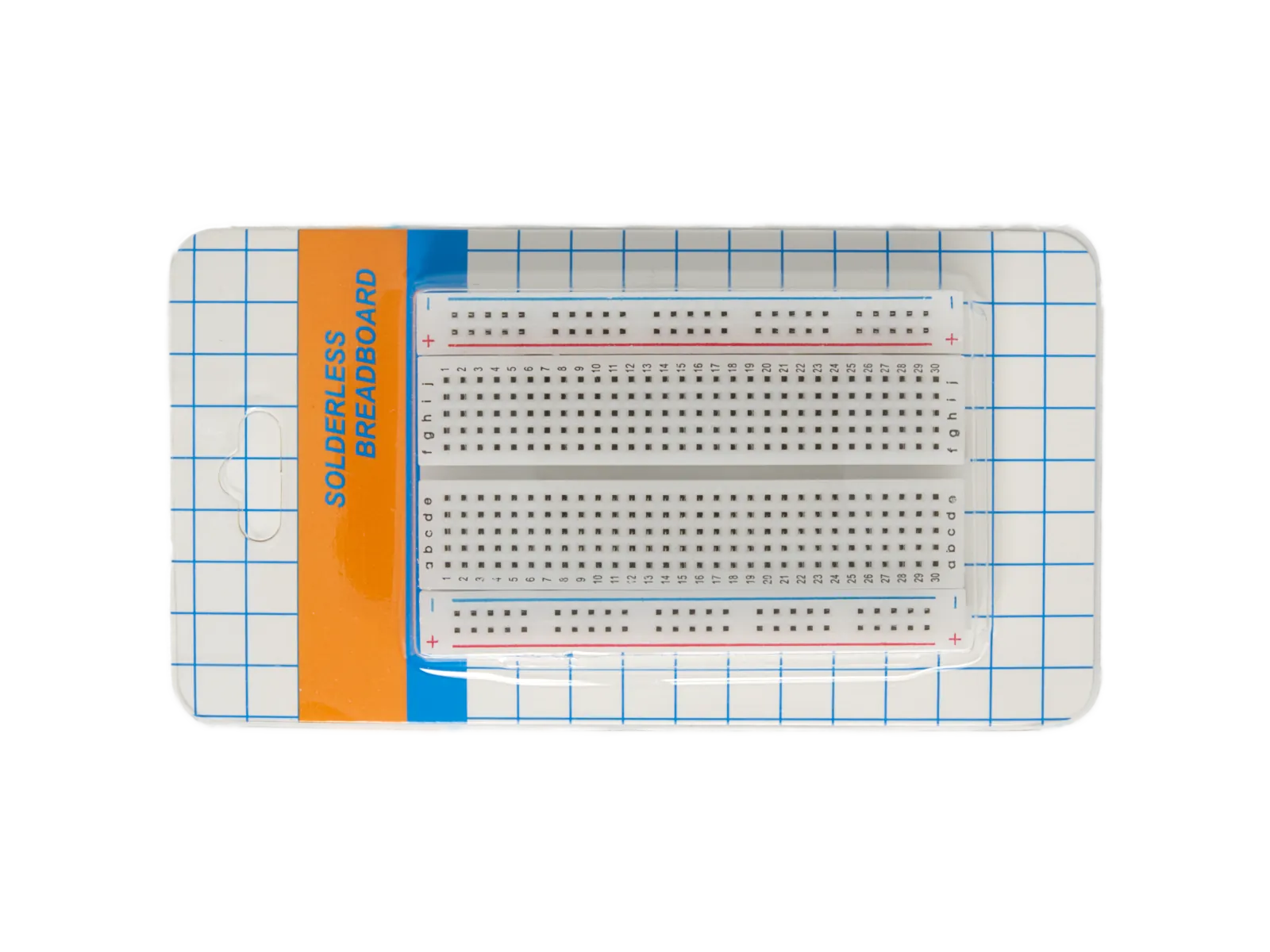 Breadboard 400 Holes Weiss 83x55mm Steckbrett