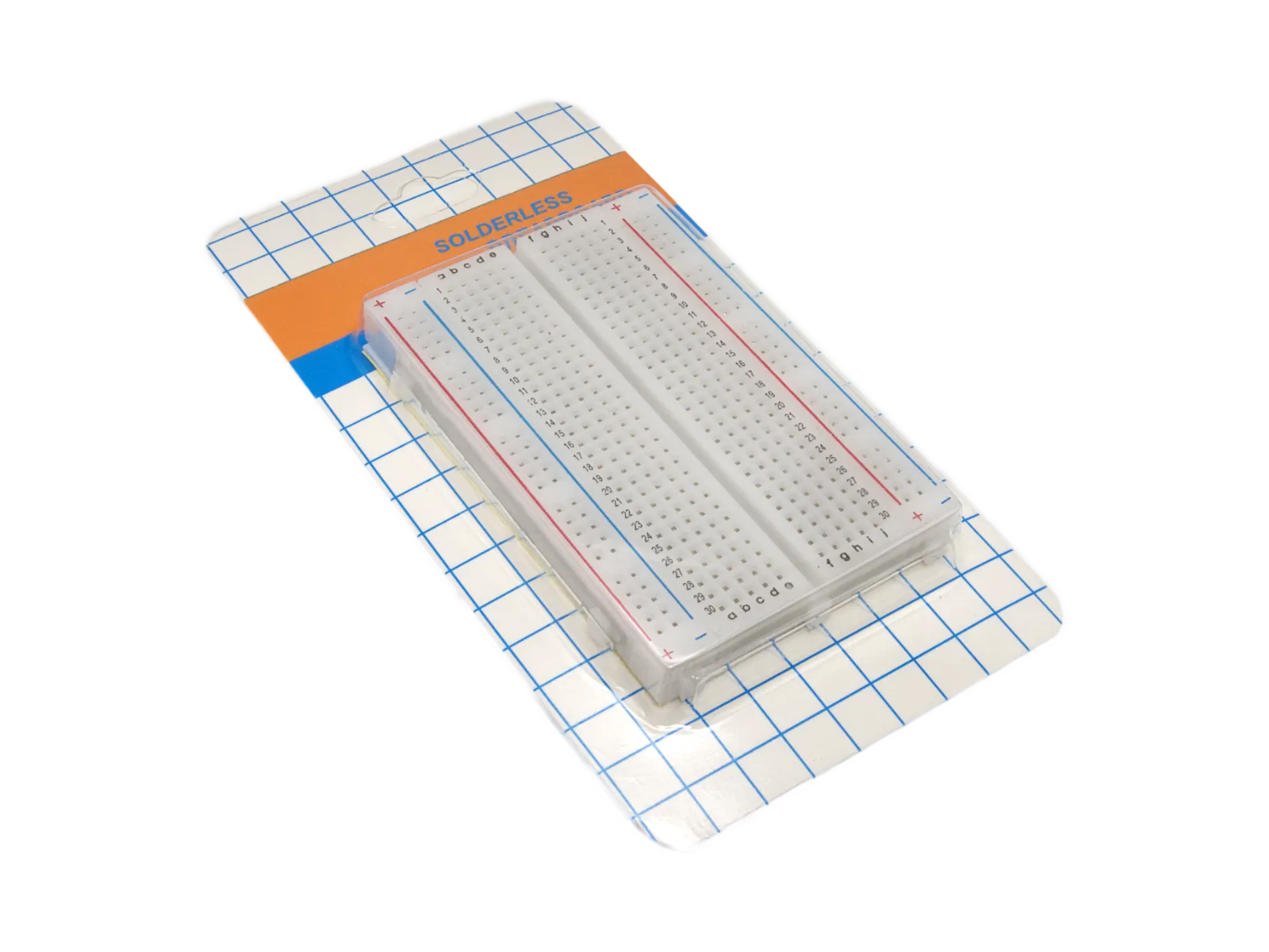 Breadboard 400 Holes Weiss 83x55mm Steckbrett