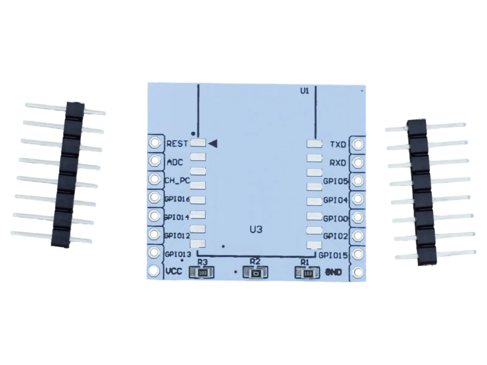 I/O Adapter Board für ESP-07 ESP-08 ESP-12 - ESP8266