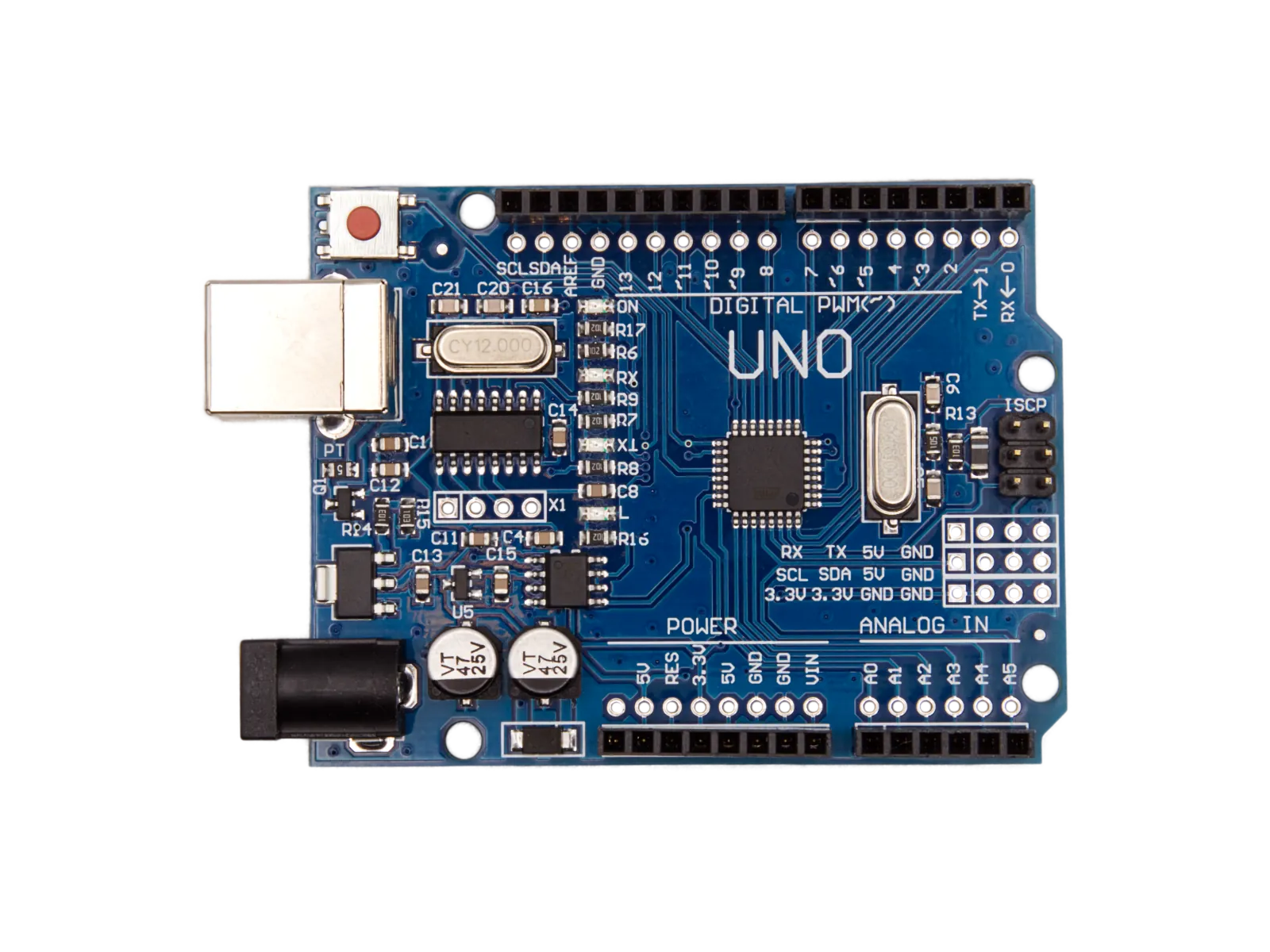 UNO R3 SMD ATmega328P Board mit USB Kabel Arduino Uno R3 kompatibel