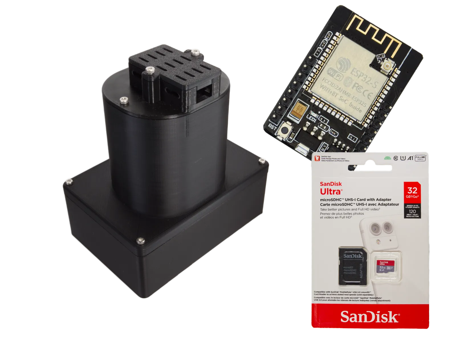 BK-G4 Gaszähler Gehäuse / Halterung für Ai on the edge (Bundle)