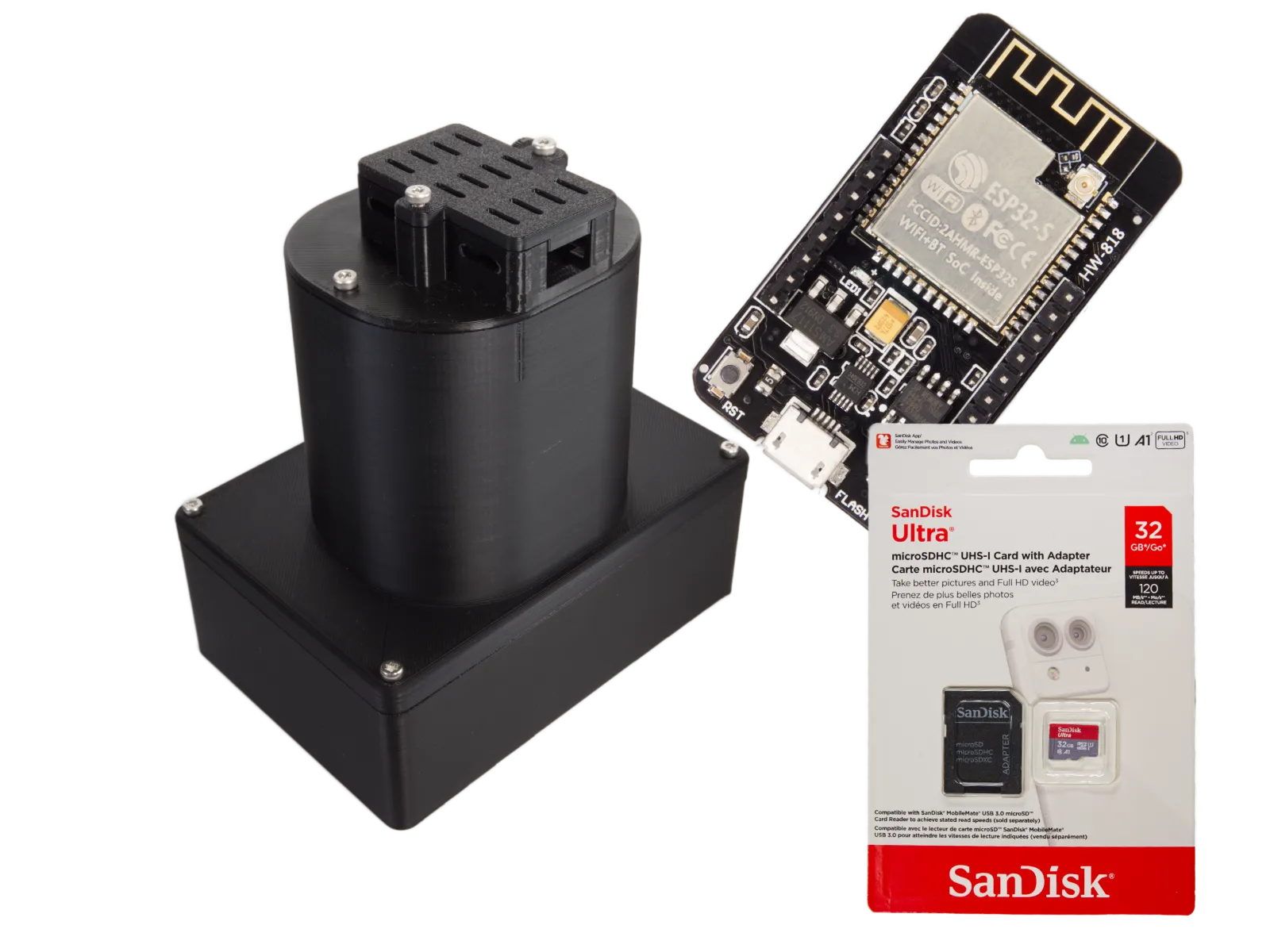 BK-G4 Gaszähler Gehäuse / Halterung für Ai on the edge (Bundle)