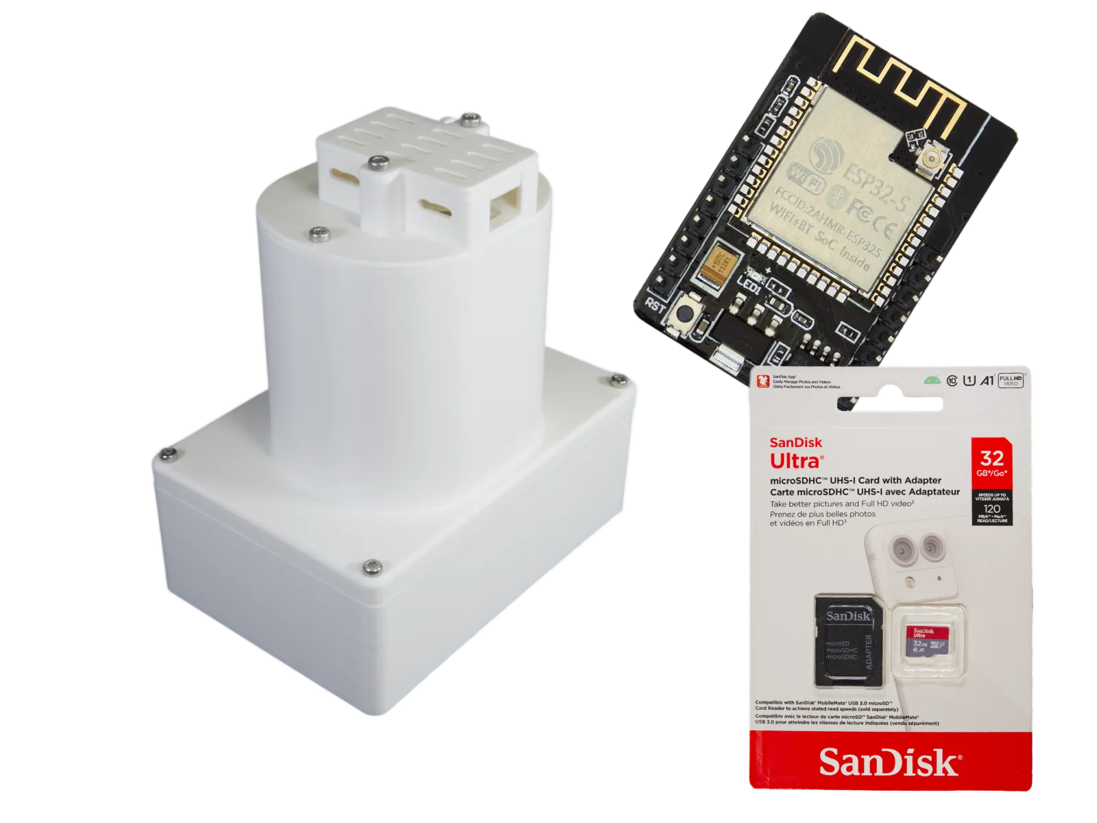 BK-G4 Gaszähler Gehäuse / Halterung für Ai on the edge (Bundle)