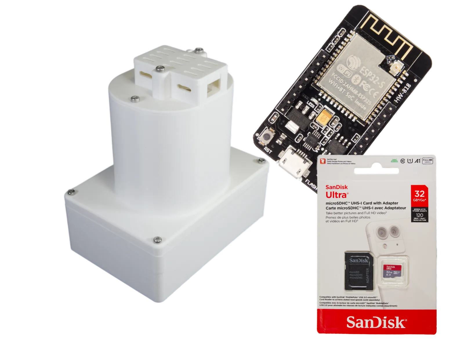 BK-G4 Gaszähler Gehäuse / Halterung für Ai on the edge (Bundle)