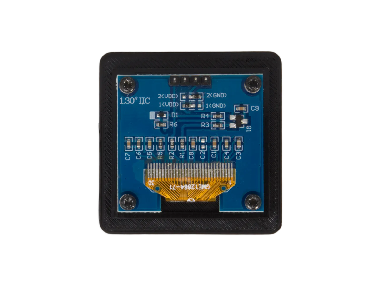 Blende für 1.3" OLED Display I2C