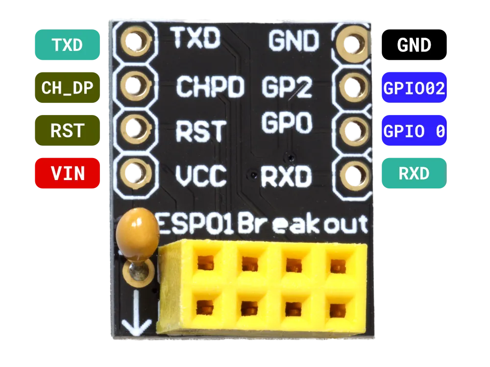 ESP-01S Breadboard