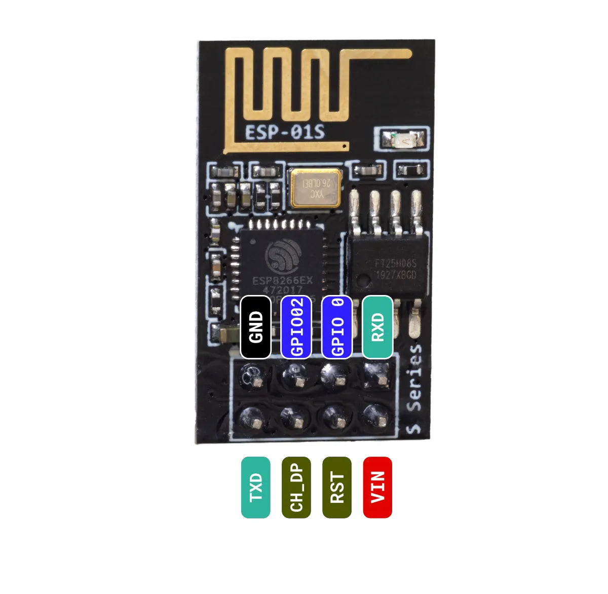 ESP8266 ESP-01S - WiFi Modul