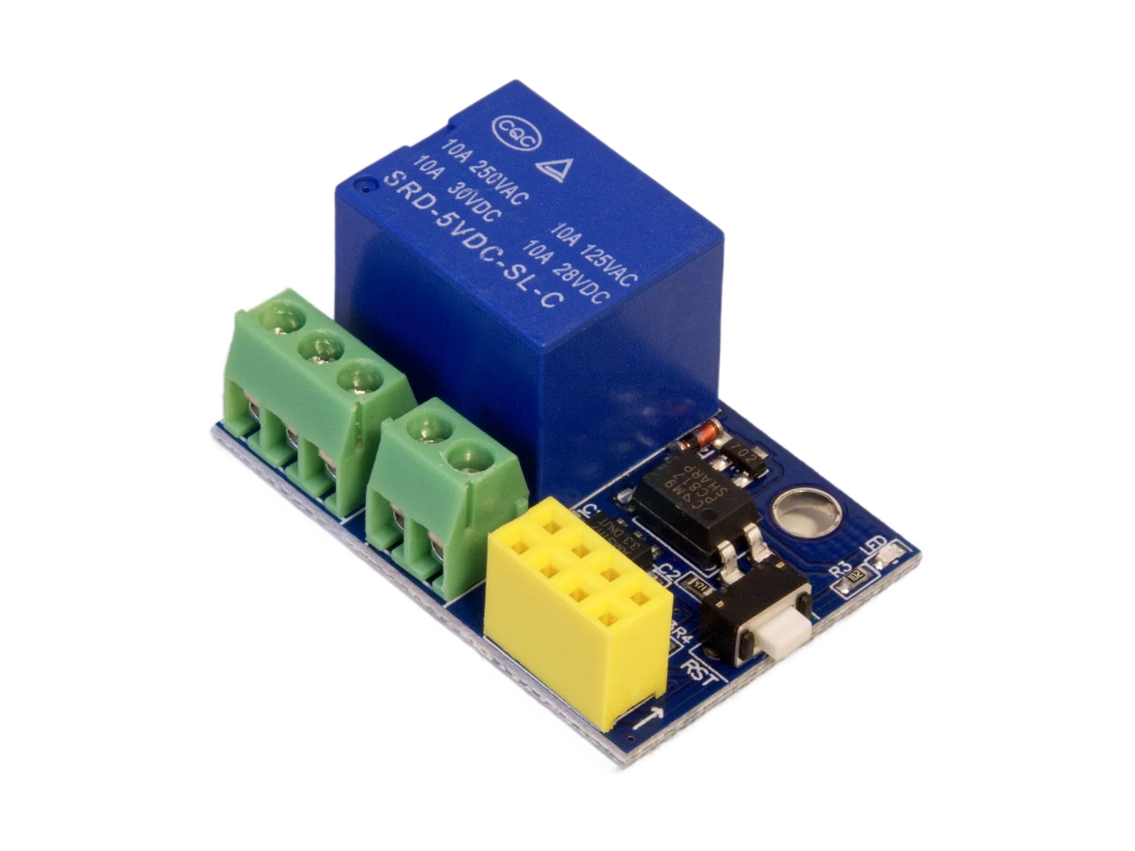 ESP8266 ESP-01 WLAN Modul mit Relais Adapter für Arduino