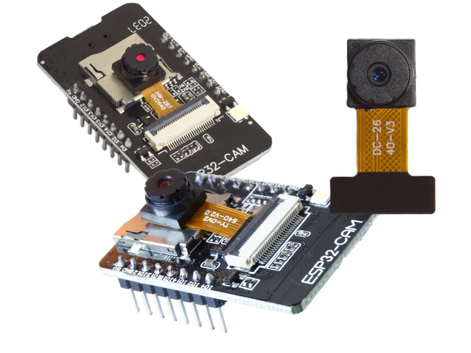 Fokusring einstellbar ESP32 Cam & OV2640 (Kleber entfernen)