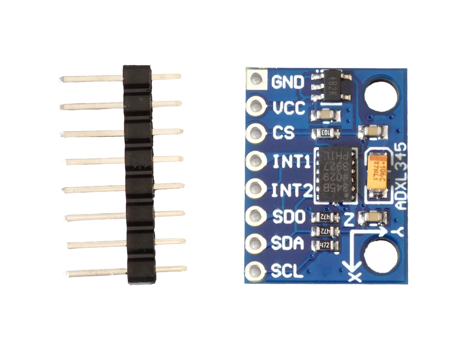 GY-291 ADXL345 3-Achsen Gyroskop Beschleunigungssensor