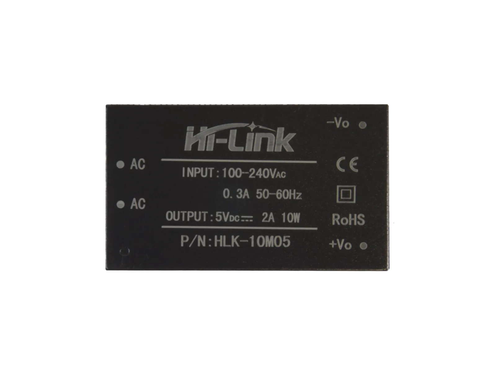 HLK-10M05 230V AC - 5V DC, 2A, 10W, AC/DC Wandler