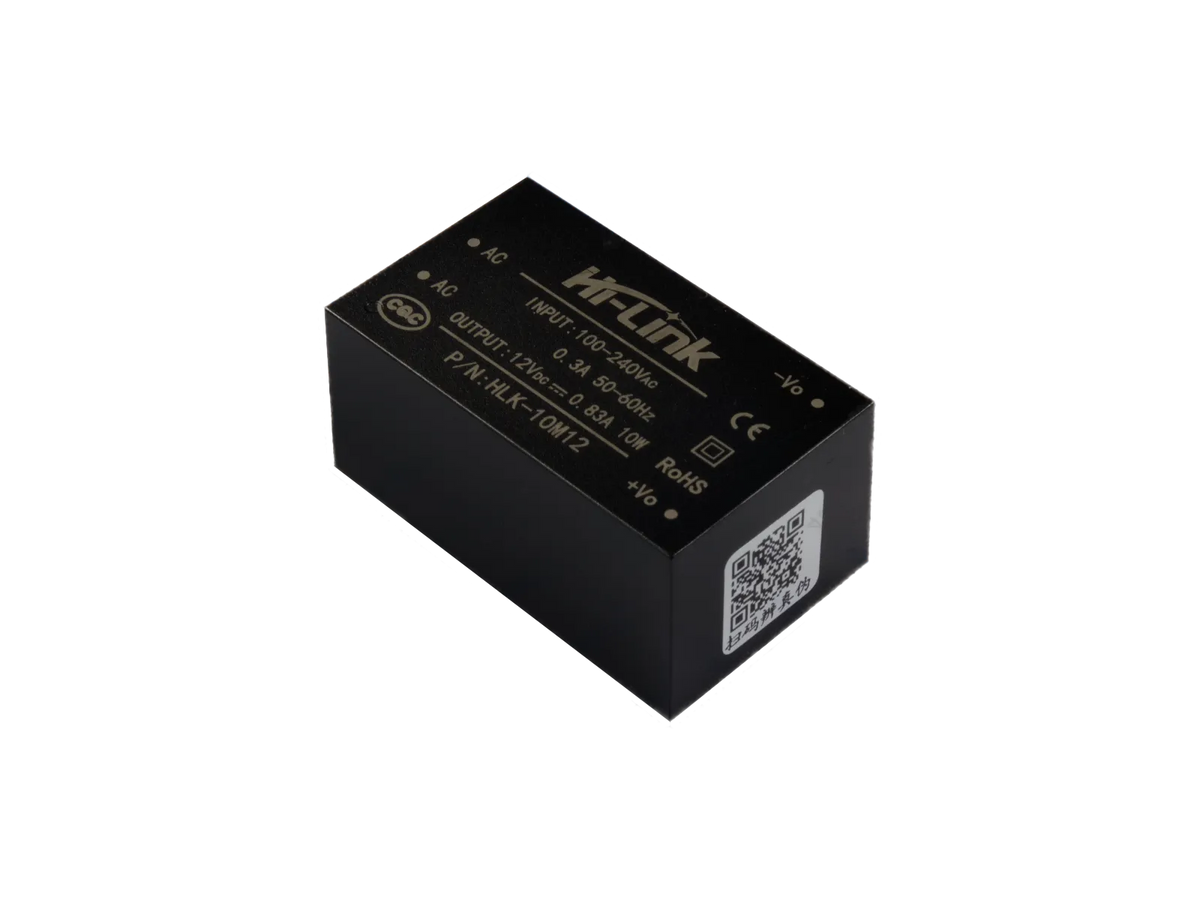 HLK-10M12 230V AC - 12V DC, 830mA, 10W, AC/DC Wandler