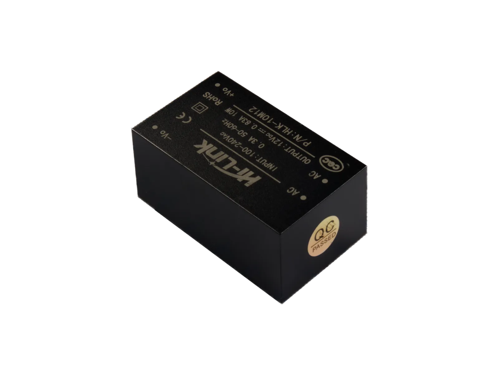 HLK-10M12 230V AC - 12V DC, 830mA, 10W, AC/DC Wandler