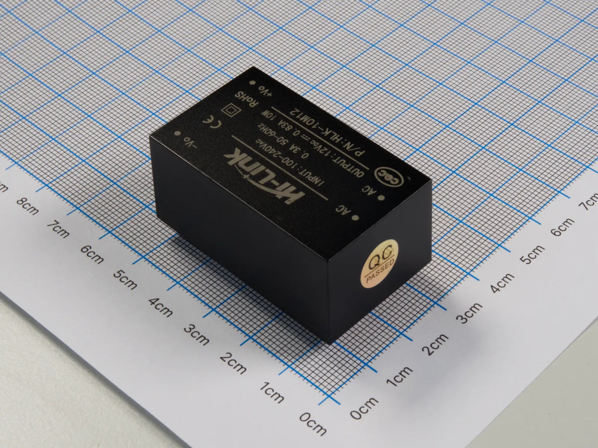 HLK-10M12 230V AC - 12V DC, 830mA, 10W, AC/DC Wandler