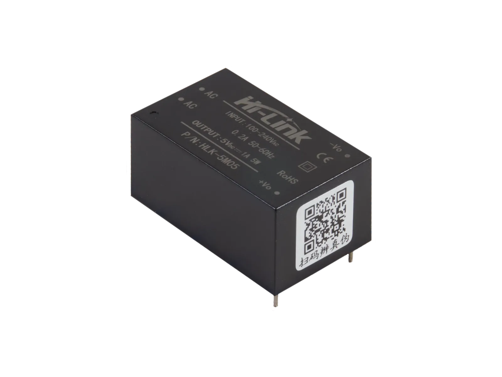 HLK-5M05 230V AC - 5V DC, 1A, 5W, AC/DC Wandler