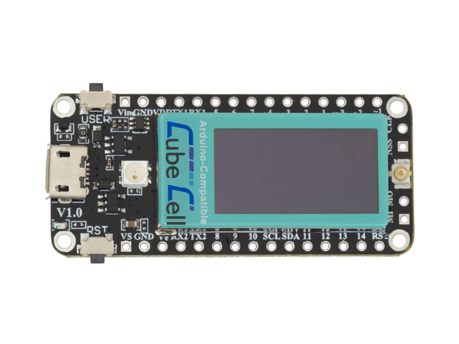 Heltec Cubecell ASR6502 Dev-Board Plus 868MHz LoRa Node HTCC-AB02