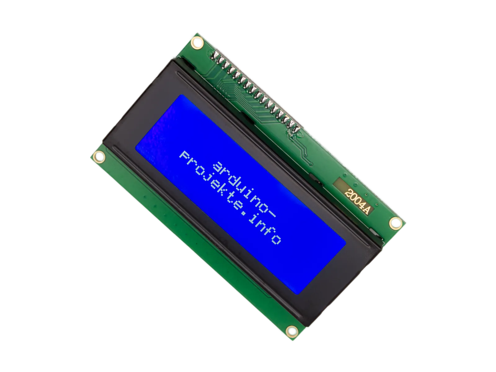 20x4 LCD Display mit I2C Schnittstelle 2004A HD44780