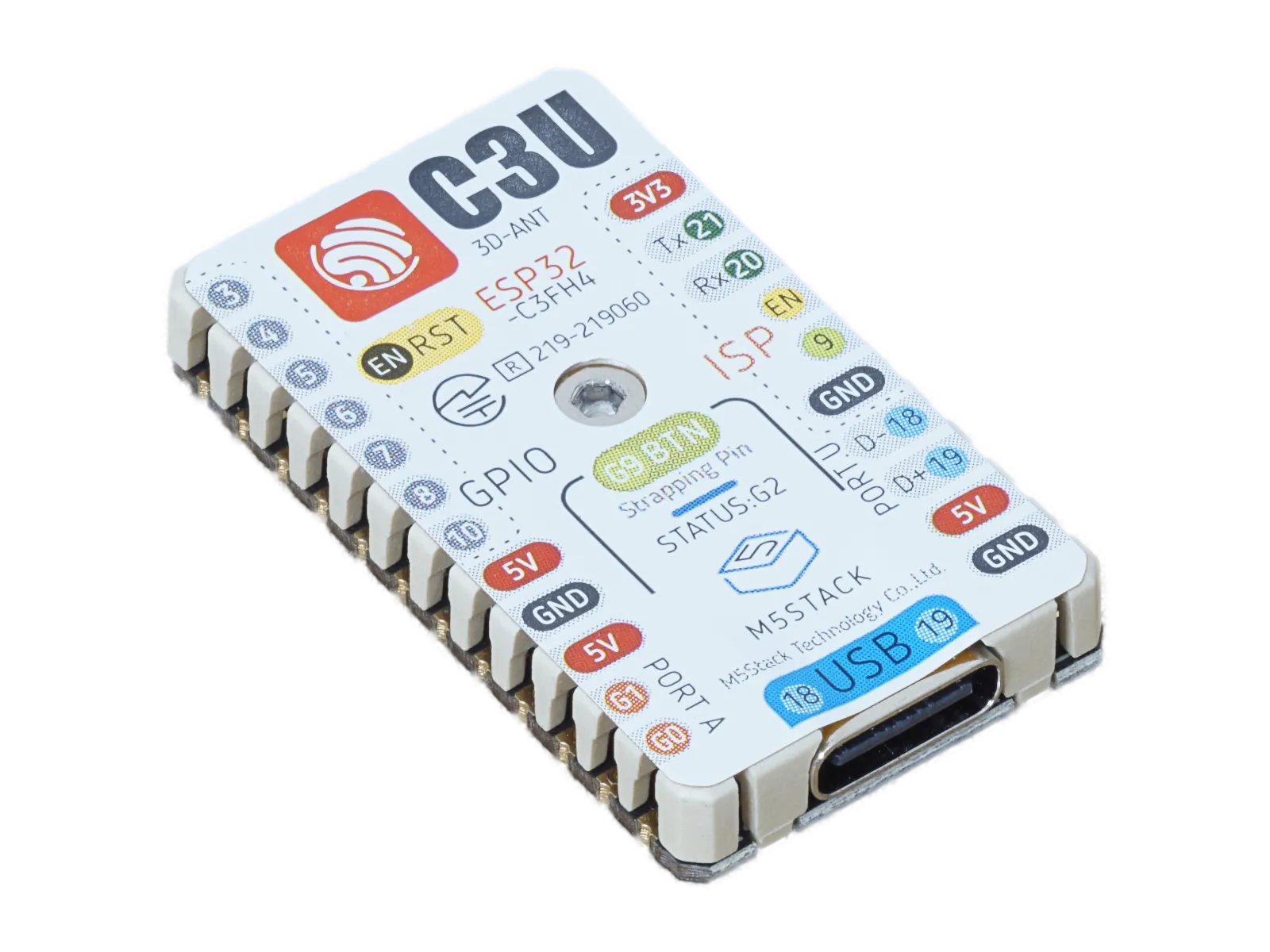 M5Stack M5Stamp C3U Mate – arduino-projekte.info