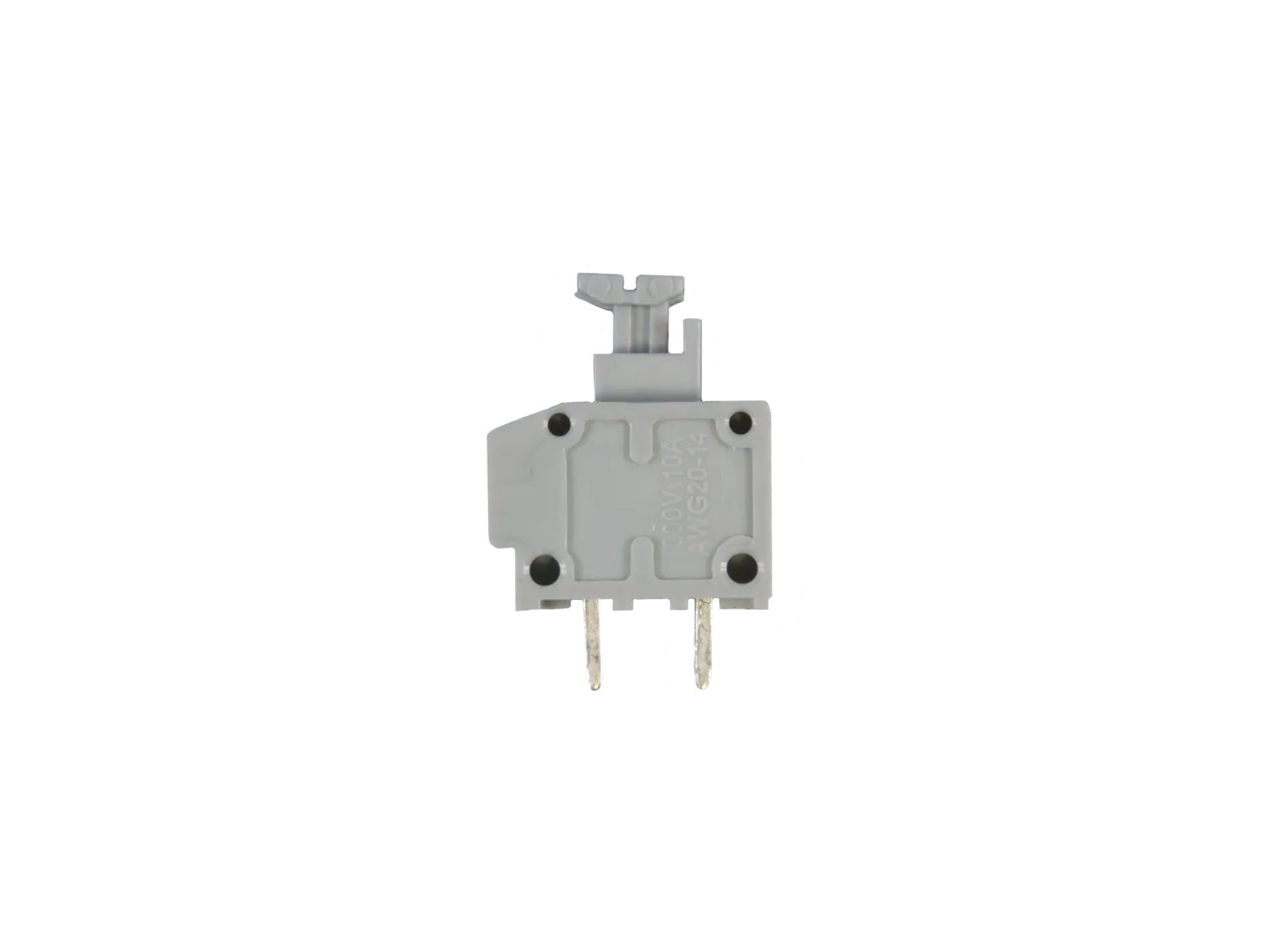 MX235-5.0-02P-GY01-Cu-A Klemmenblock mit Federklemmensystem