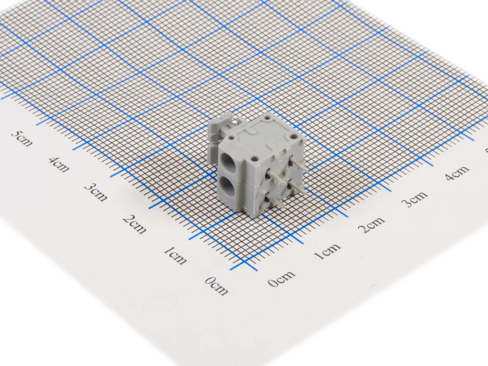 MX235-5.0-02P-GY01-Cu-A Klemmenblock mit Federklemmensystem