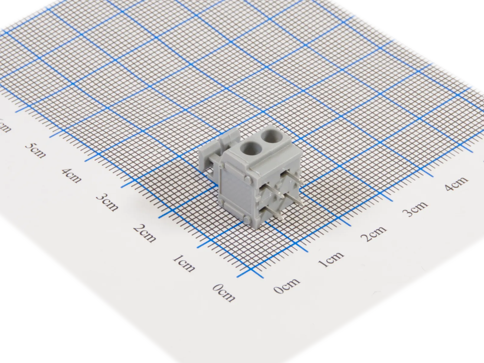 MX235-5.0-02P-GY01-Cu-A Klemmenblock mit Federklemmensystem