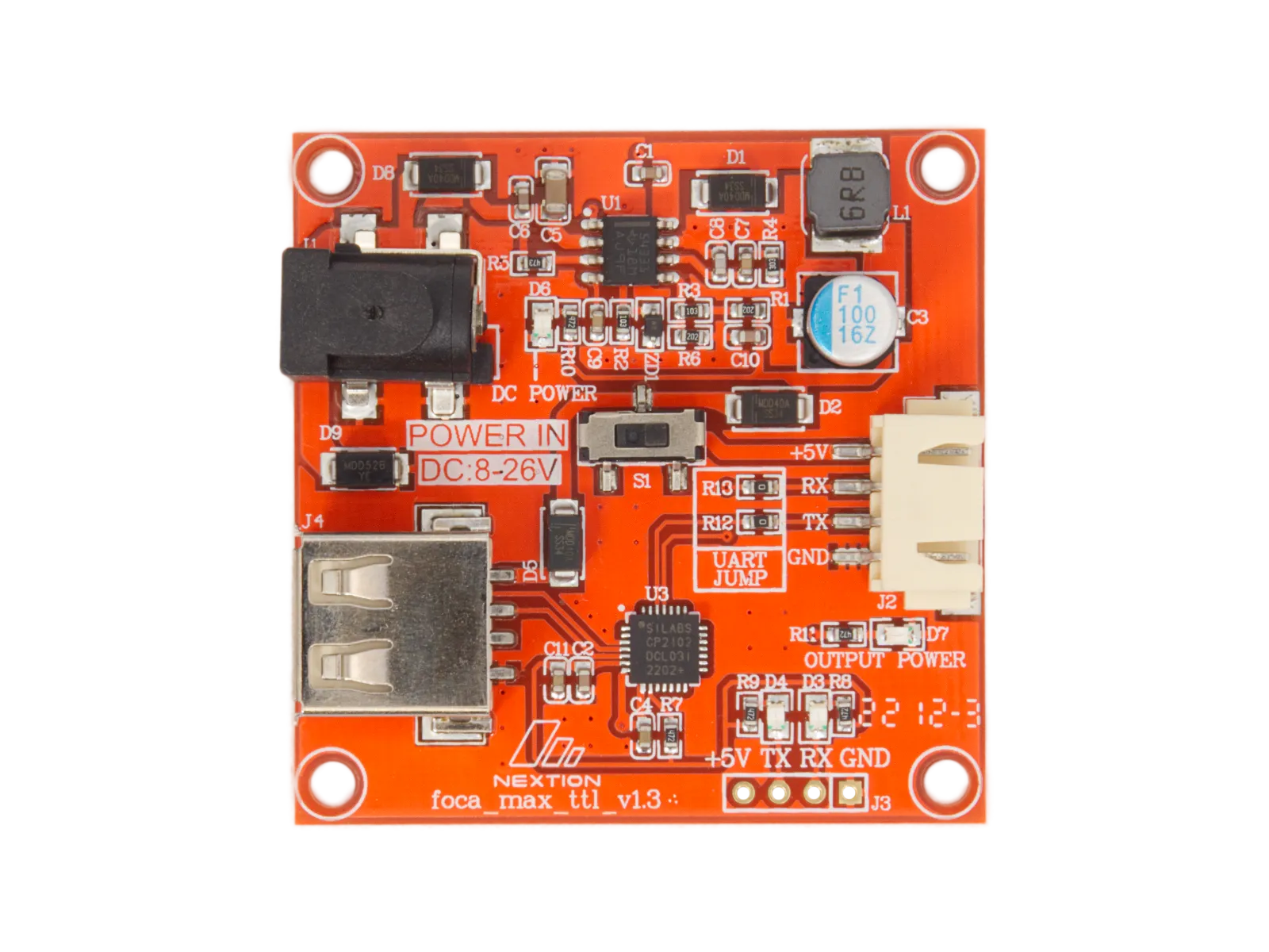 Nextion Foca Max 5V2A Output USB To TTL Serial Converter Board