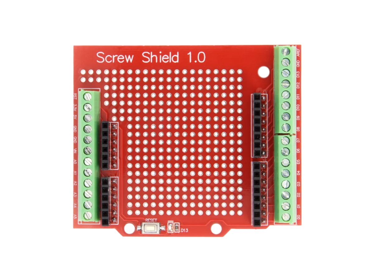 Arduino Uno R3 Screw Prototyping Screw Shield V1.0 for UNO R3 – arduino-projekte.info