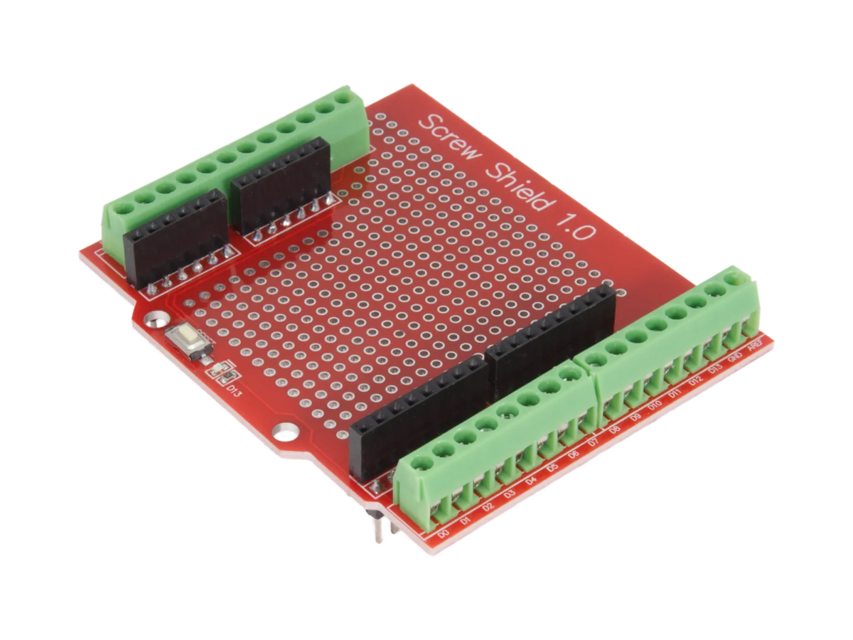 Arduino Uno R3 Screw Prototyping Screw Shield V1.0 for UNO R3 – arduino-projekte.info