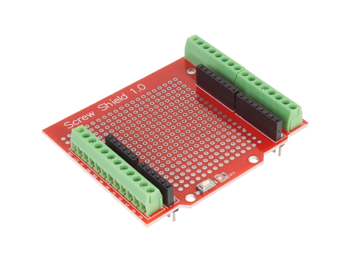 Arduino Uno R3 Screw Prototyping Screw Shield V1.0 for UNO R3 – arduino-projekte.info