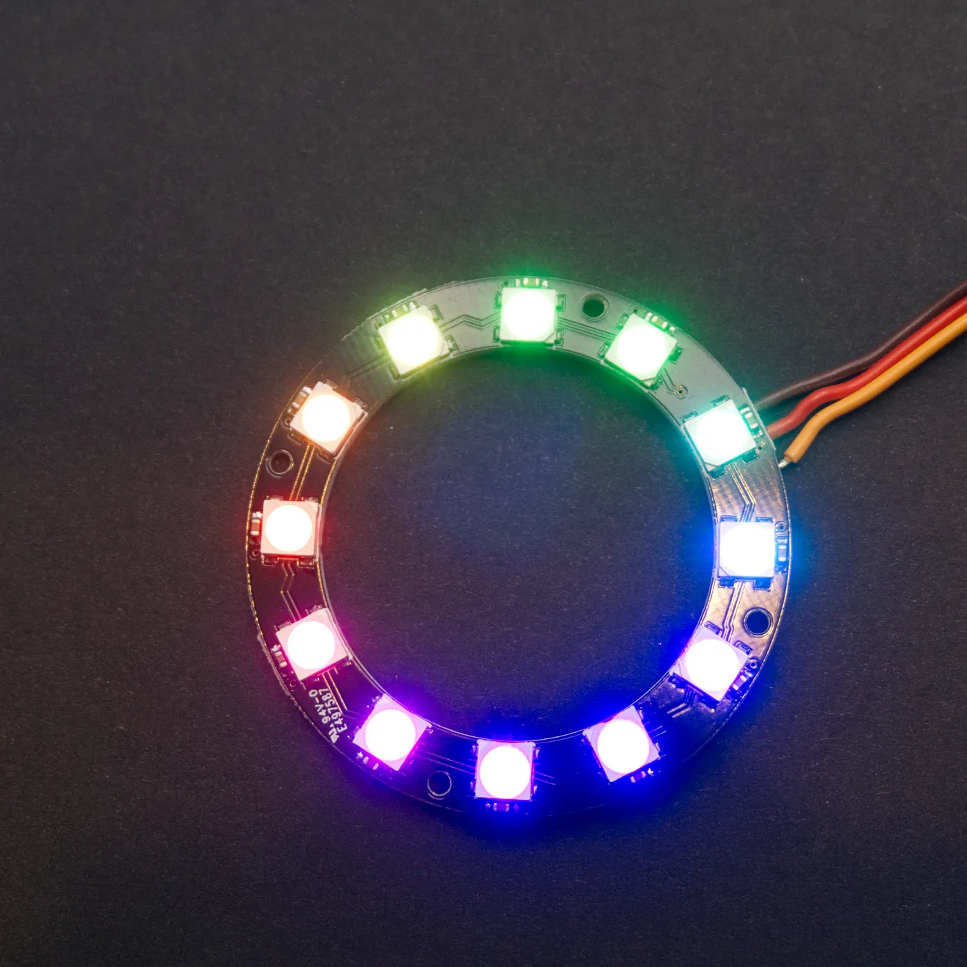 RGB LED Ring 5V 12-Bit WS2812B 50mm – arduino-projekte.info