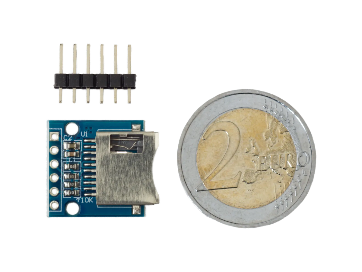 Heevhas Micro SD Kartenmodul 3.3V 5V mit SPI Schnittstelle Micro SD Speicherkartenleser Modul Heevhas Micro SD Kartenmodul 3.3V 5V mit SPI Schnittstelle Micro SD Speicherkartenleser Modul