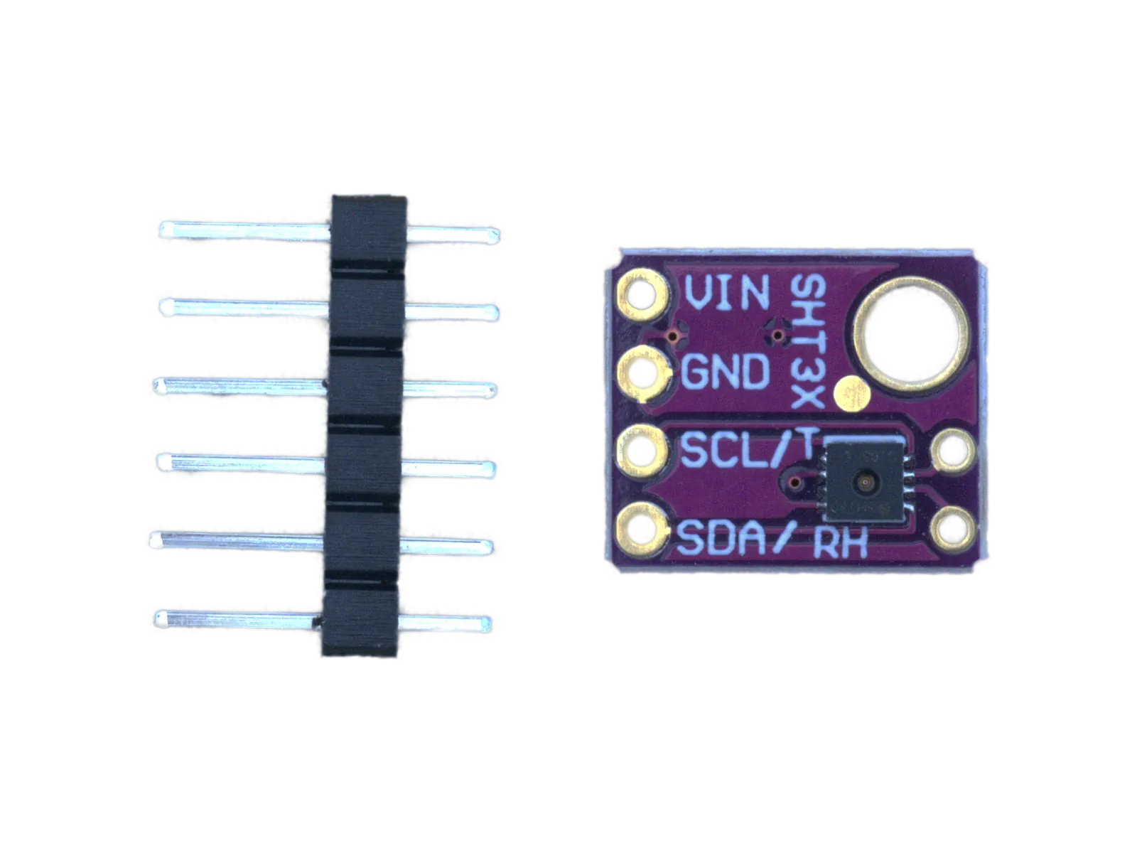 SHT30-D Temperatur Feuchtigkeit Sensor Breakout-Board