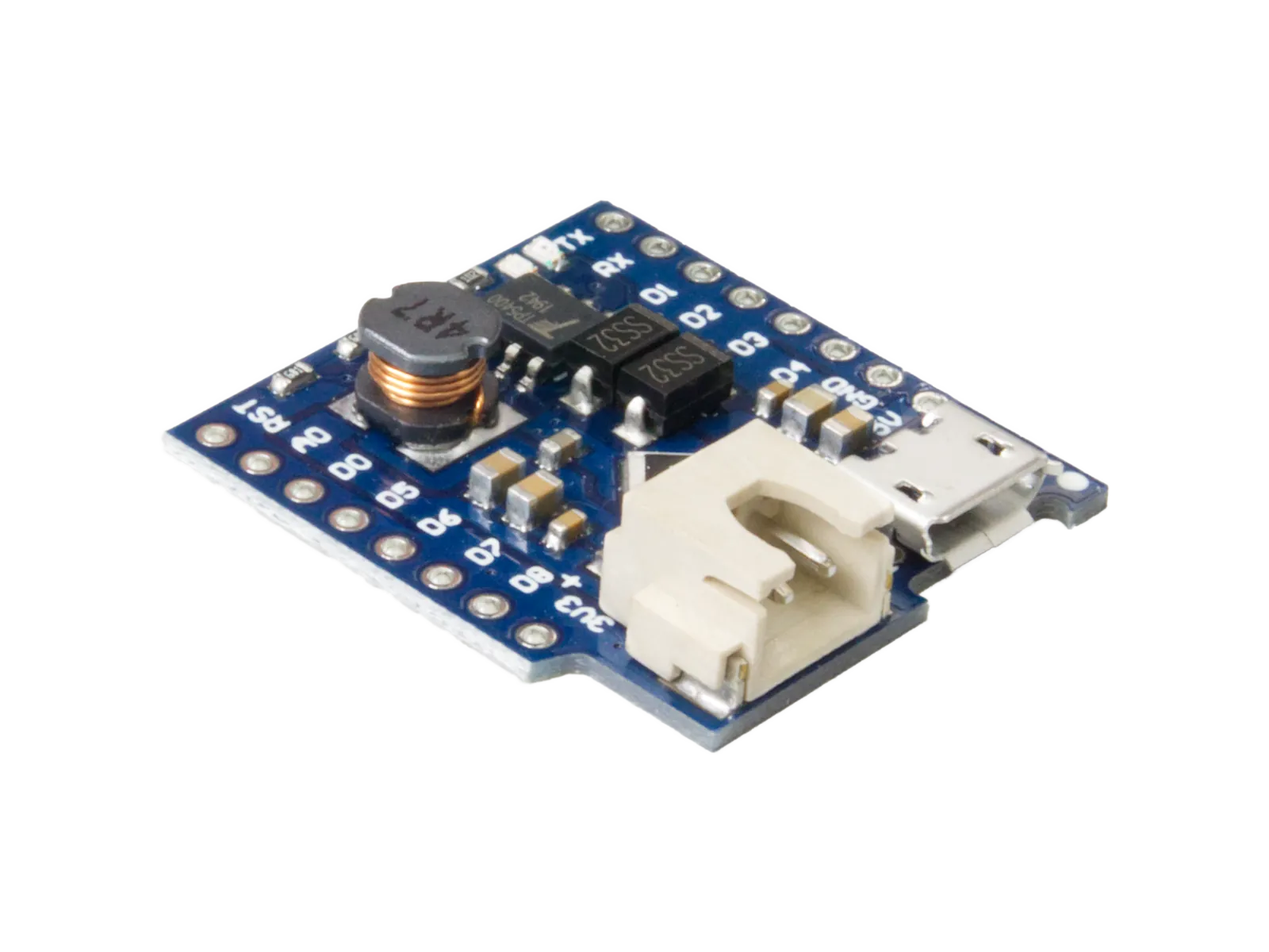 D1 Lipo Battery Shield für D1 mini / pro – arduino-projekte.info