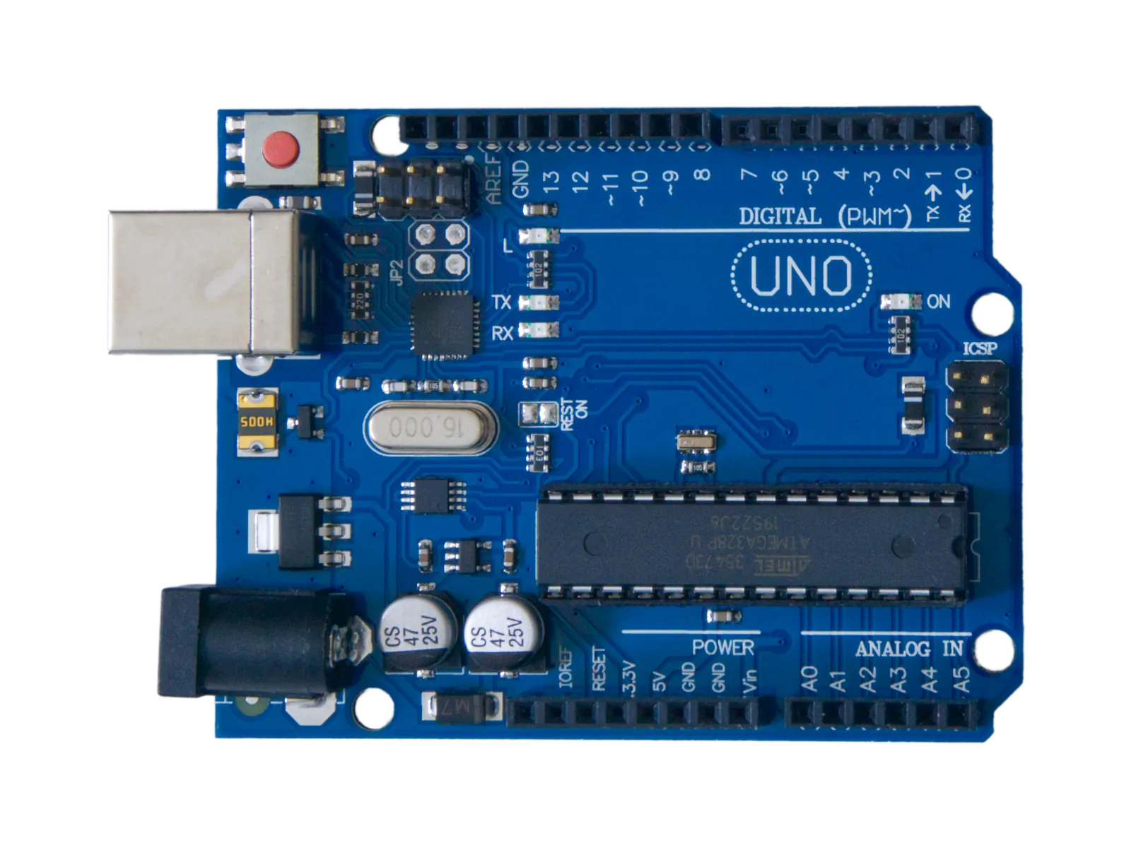 UNO R3 ATmega328P Board mit USB Kabel Arduino Uno R3 kompatibel