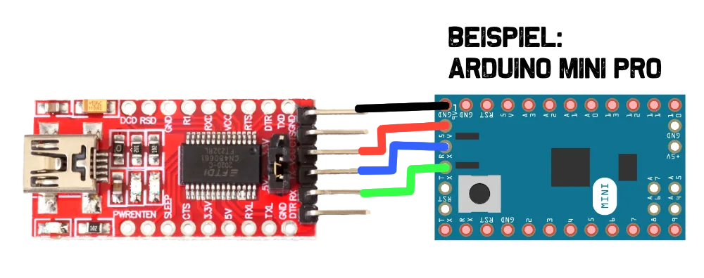 FTDI Adapter FT232RL USB zu TTL