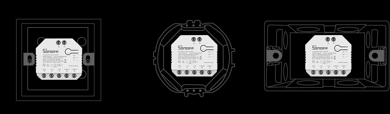 Sonoff DUAL R3 - WiFi Schalter