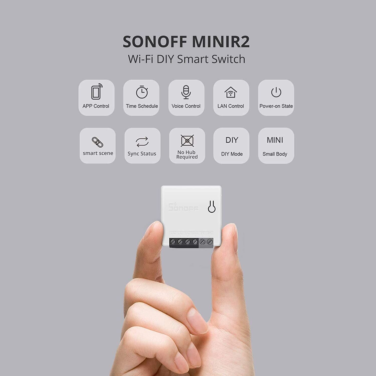 Sonoff MINI R2 - WiFi Schalter