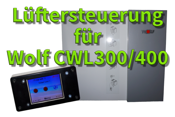 Lüftersteuerung Wolf CWL300/400