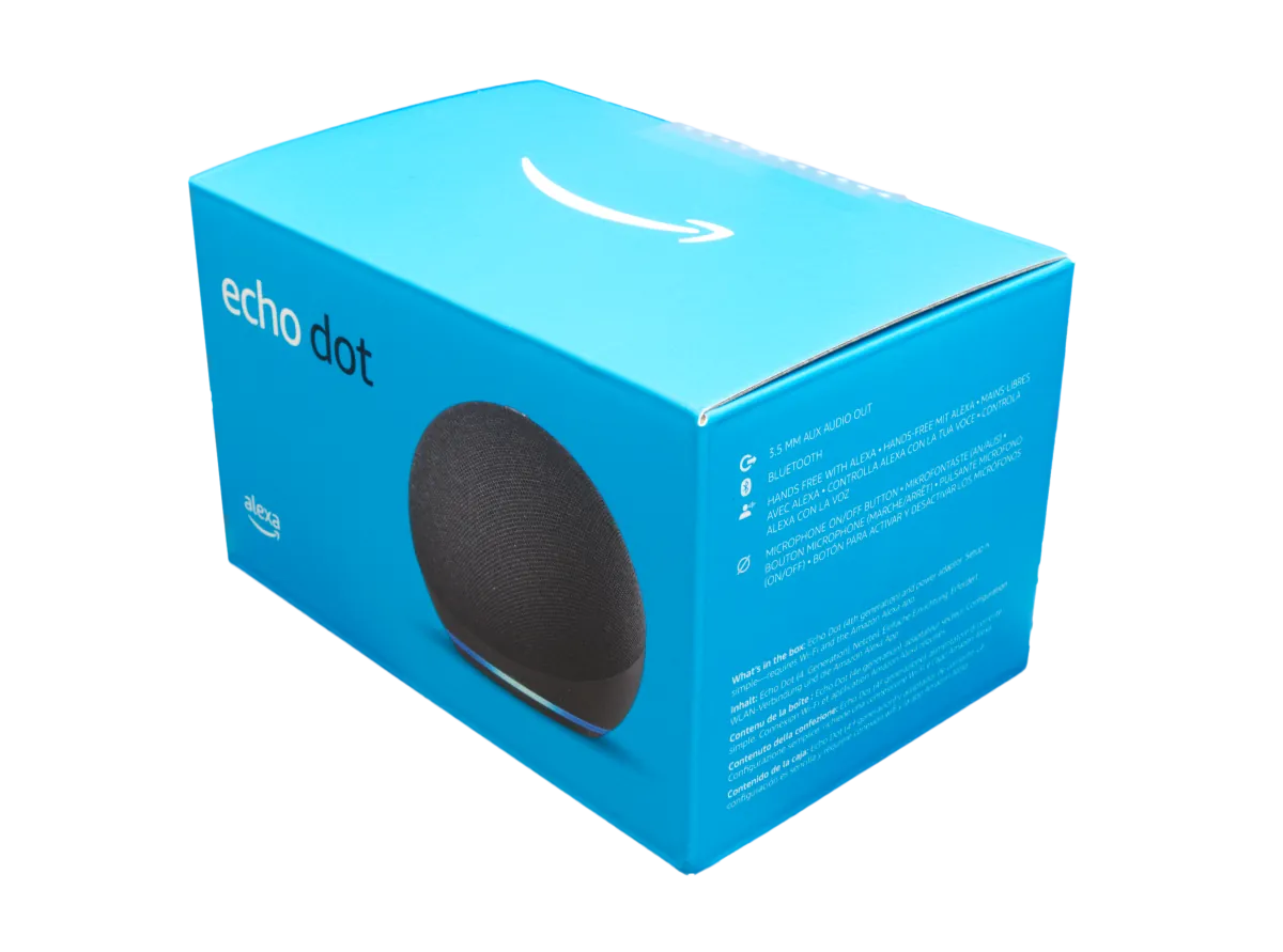 Echo Dot 4 side
