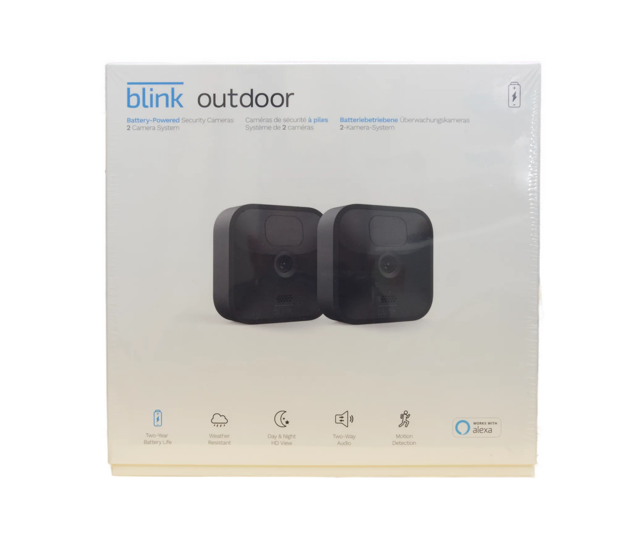 Blink Outdoor 2 System HD-Sicherheitskamera Überwachungskamera &  Sync-Module ++ Cyberport