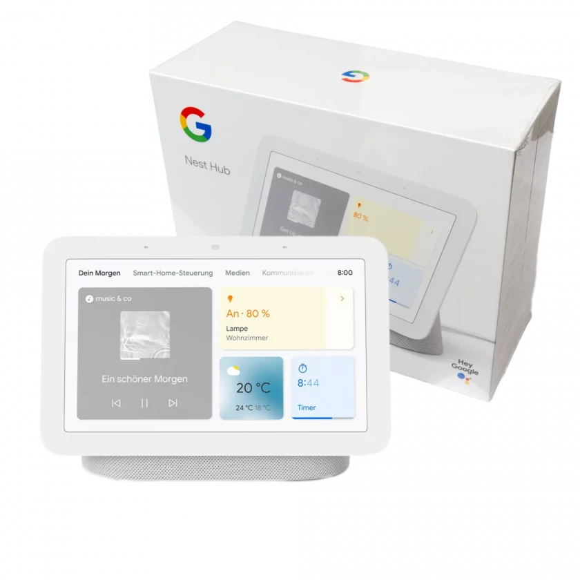 Google Nest Hub (2. Generation) – Smart Display mit Sprachsteuerung