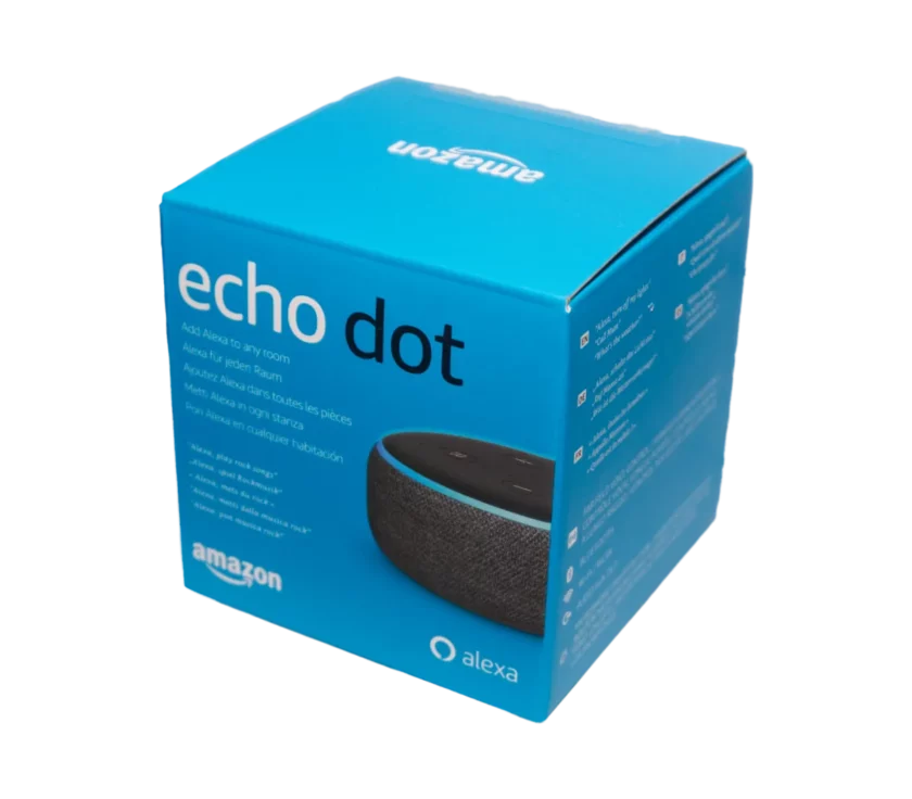 Amazon Echo Dot (3. Gen) – Smart Lautsprecher mit Alexa (Anthrazit)
