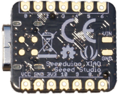 Seeeduino XIAO - SAMD21 Cortex M0+_back